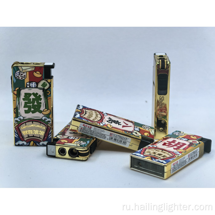 Многоразовая зажигалка Jet Flame Flint Torch с двумя пламенами